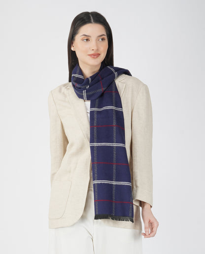 Casually Professional Wool Blend Scarf - Unisex Scarf