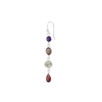 925 Sterling Silver Earrings - Semi Precious Stones