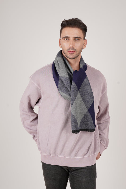 Casually Professional Wool Blend Scarf - Unisex Scarf