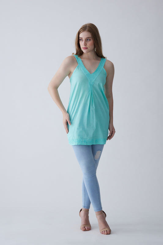 Bella Cotton Sleeveless Top