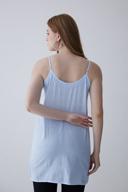 Tia Cotton Sleeveless Top