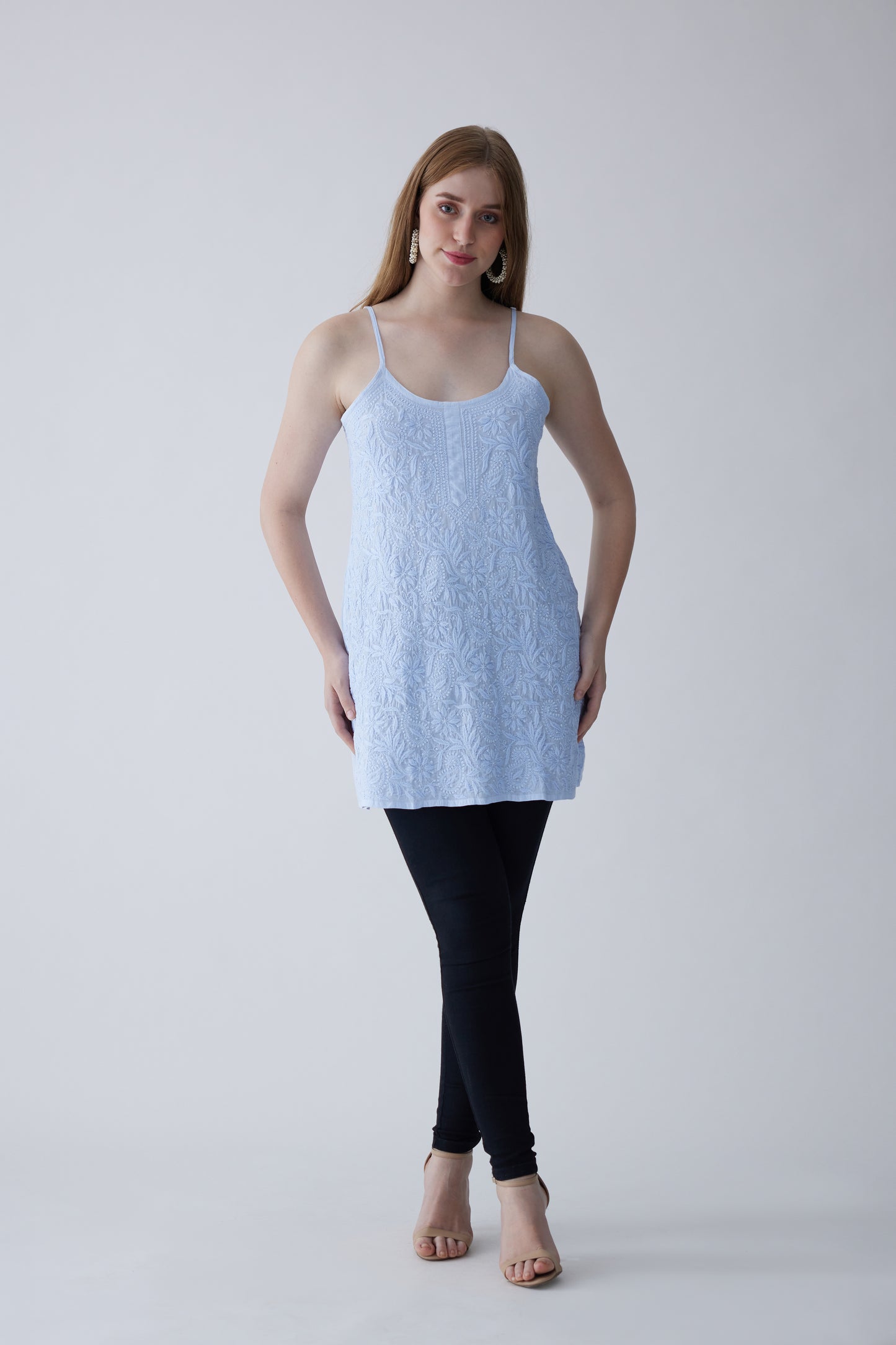 Tia Cotton Sleeveless Top