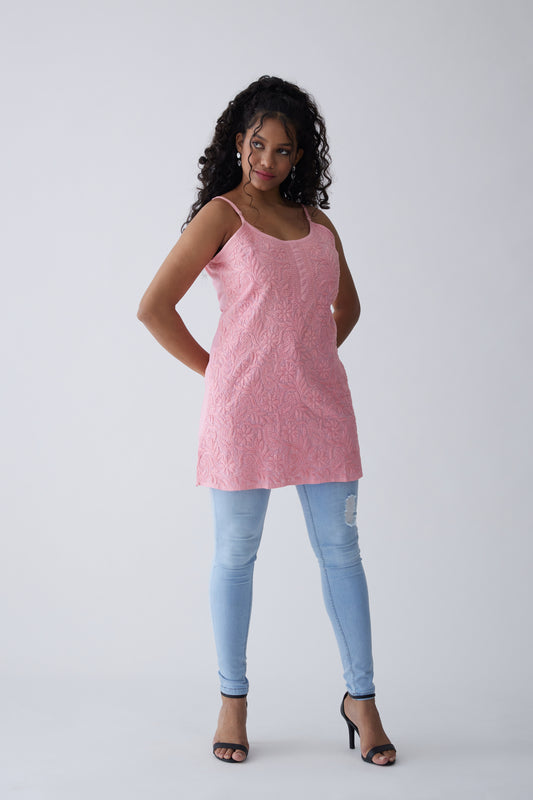 Tia Cotton Sleeveless Top