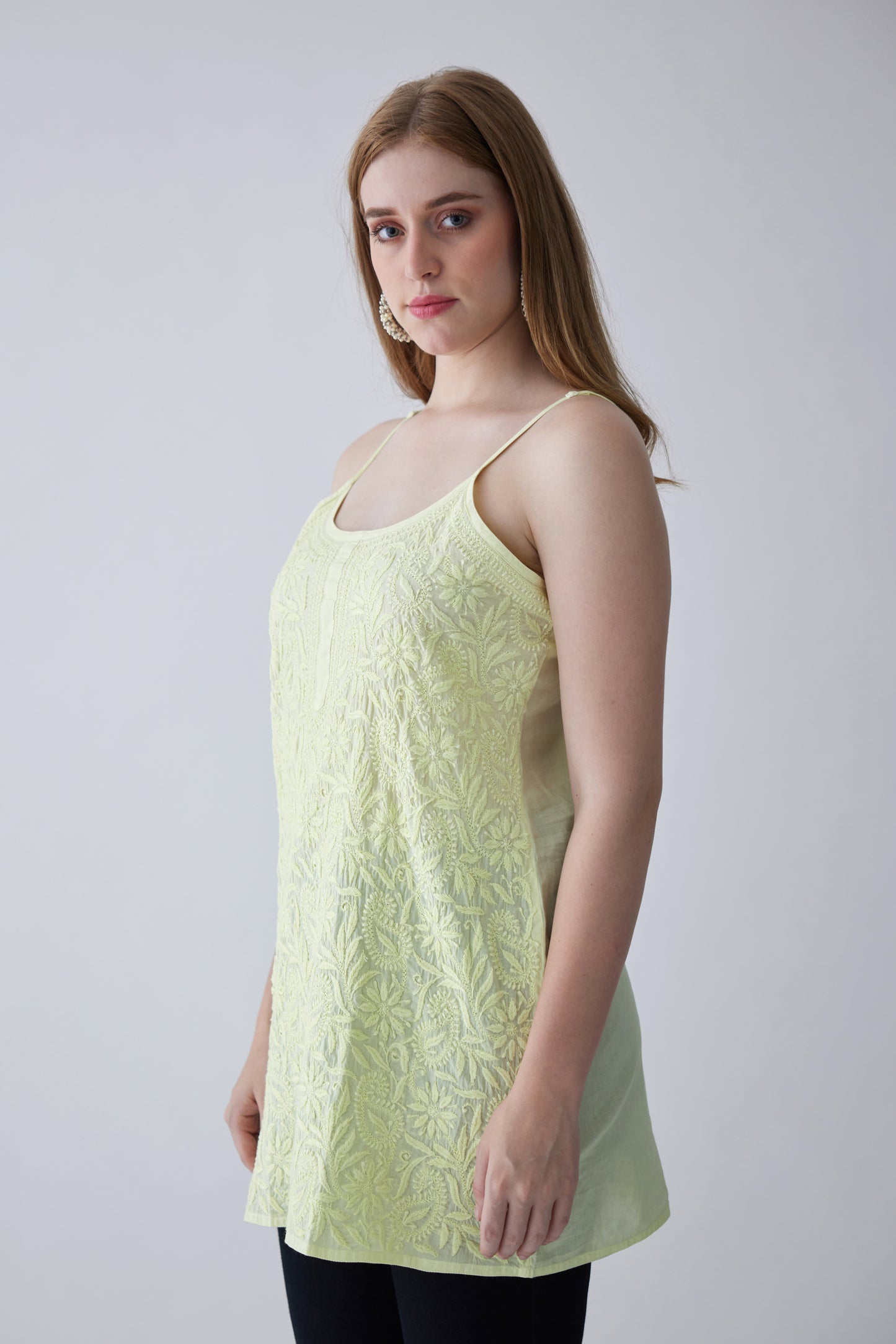 Tia Cotton Sleeveless Top