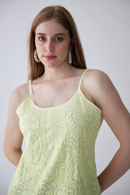 Tia Cotton Sleeveless Top