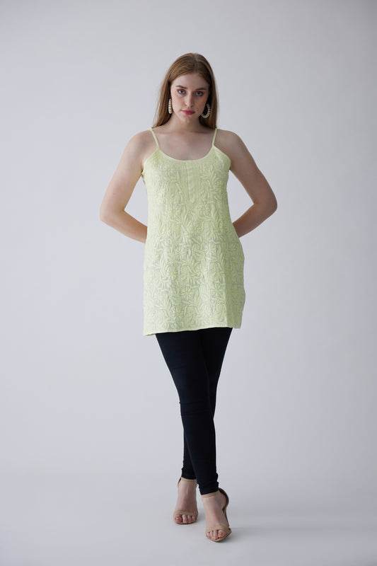 Tia Cotton Sleeveless Top