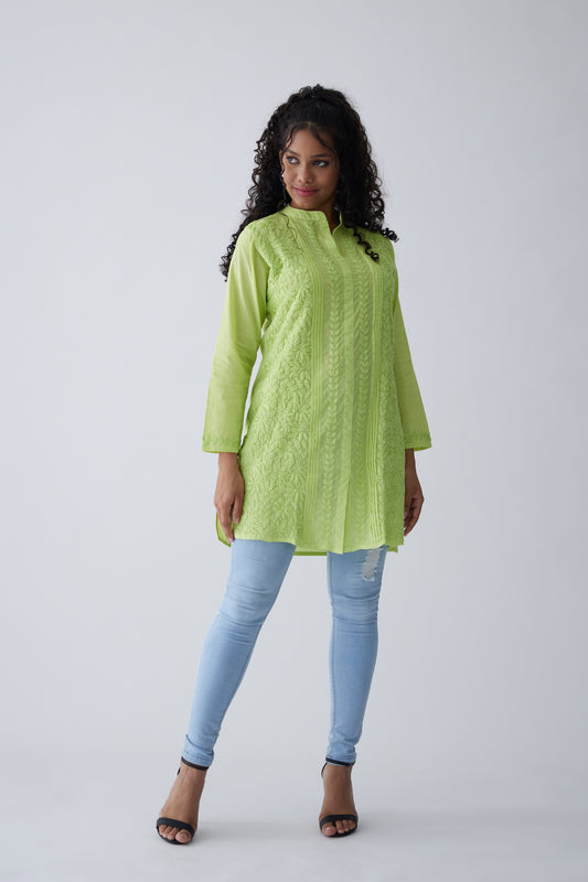 Royal Cotton Full Sleeves Top - Green