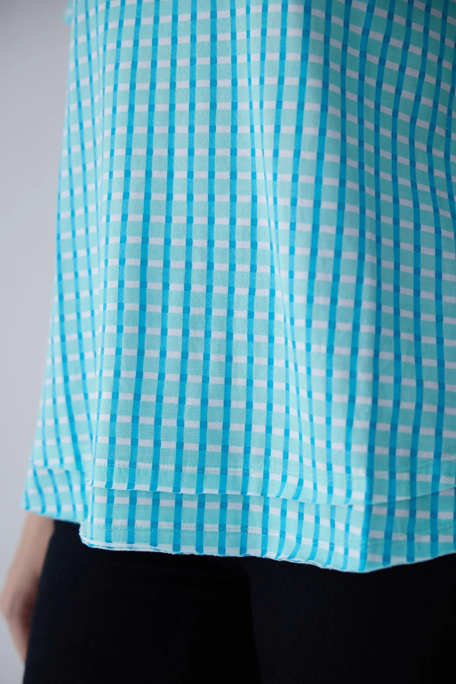 Miku Supima Cotton Top - Checks