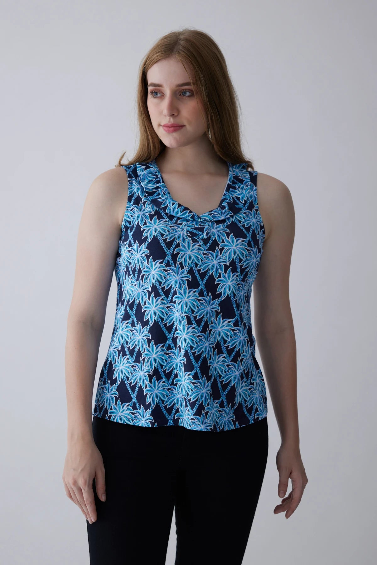 Palm springs- 100% Supima Cotton Top