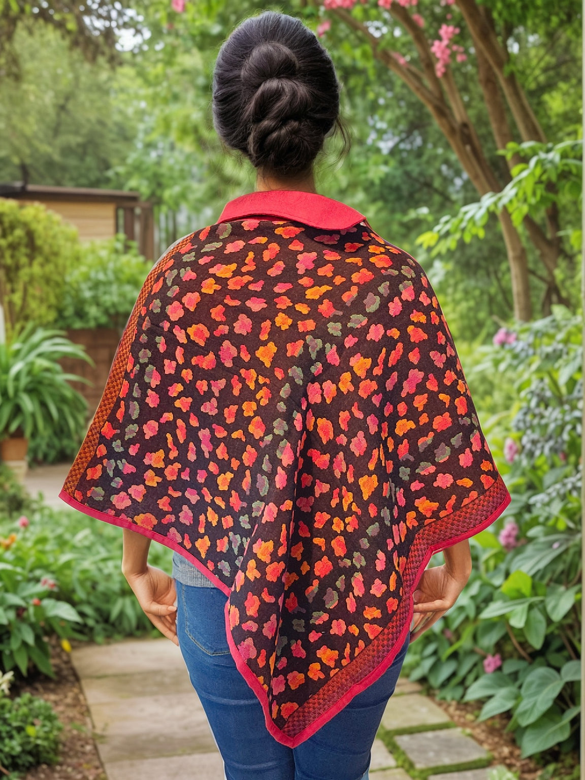 Ruth Wool Blend Poncho